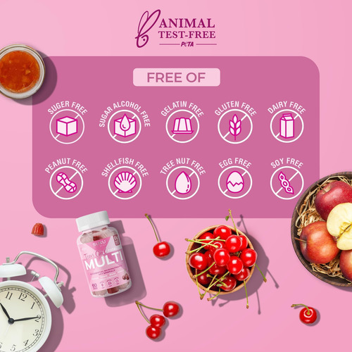 Vitaminas Suku Gomas Para Meninas Adolescentes - Suplemento - Imagem 9