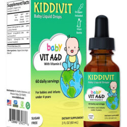 Gotas Líquidas Kiddivit Baby Vitamin A&d Com Vitamina E - 6
