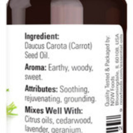 Óleo Semente De Cenoura Now Foods 30ml Puro Importado 3un - Imagem 3