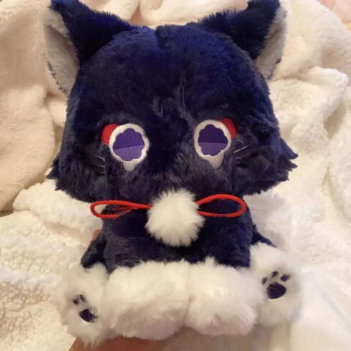 Op L Boneca De Pelúcia Genshin Impact Scaramouche Cats, - Imagem 4