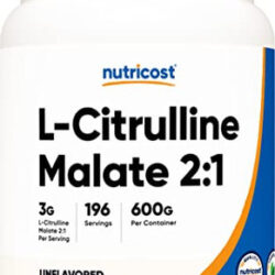 Suplemento Nutricost De Malato De L-citrulina (2:1) Em Pó 60