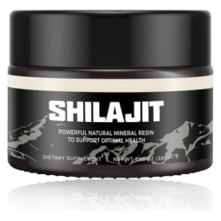 Resina Shilajit Orgânica Do Himalaia Com Suplemento De Grau