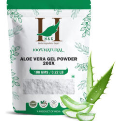 H&c Especialista Em Ingredientes Ervais 100% Puro Aloe Vera