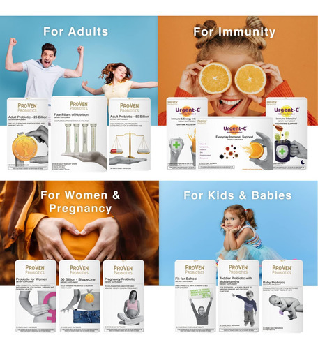 Pro-ven Probiotics Probiótico Infantil Com Vitamina C Para S - Imagem 3