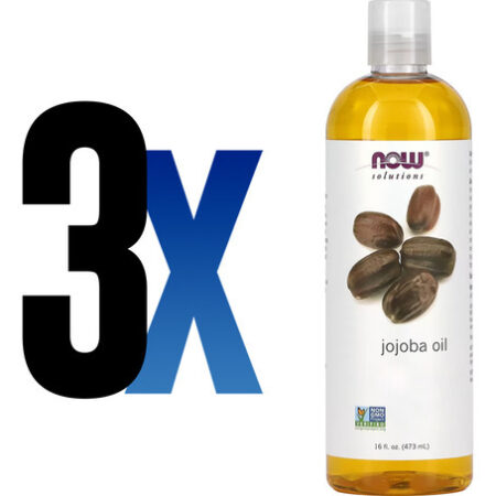 Óleo De Jojoba Now Foods 473 Ml Puro Importado 3un - Imagem 2