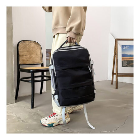 Mochila De Viagem Impermeável Feminina De Grande Capacidade - Imagem 16