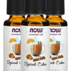 Mistura De Óleo Spice Cider Now Foods 30 Ml Importado 3un