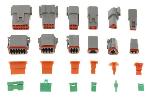 Kits De Conectores Cinza Genuínos Da Série Deutsch Dt 2 3 4 - Imagem 5