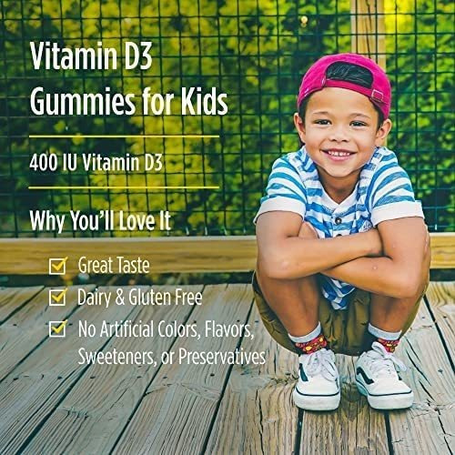 Gomas De Vitamina D3 Nórdicas Para Crianças, Salpicos De Me - Imagem 4