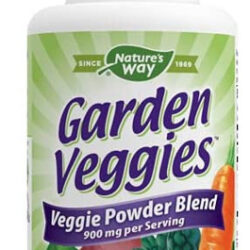 Natures Way Garden Veggies, Mistura Vegetal, 60 Cápsulas