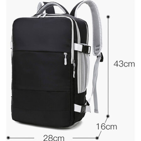 Mochila De Viagem Impermeável Feminina De Grande Capacidade - Imagem 12