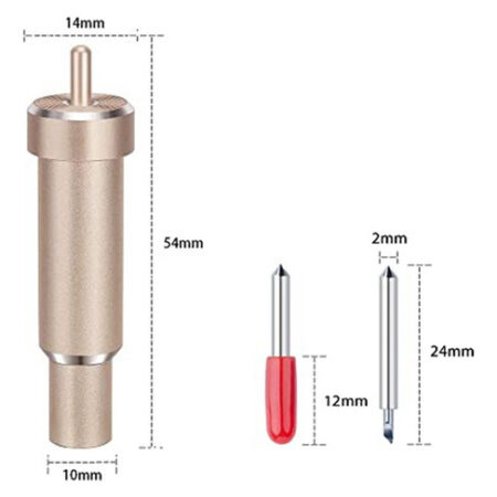 Lâmina E Invólucro De Corte Profundo Para Cricut Maker, Expl - Imagem 6