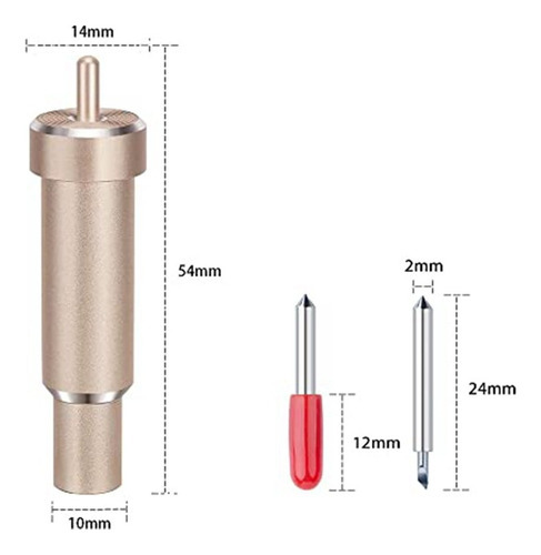 Lâmina E Invólucro De Corte Profundo Para Cricut Maker, Expl - Imagem 6