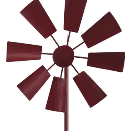 Cata-vento Moinho De Vento Premium Com Escultura Vermelho - Imagem 3