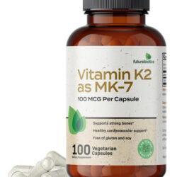 Vitamina K2 Futurebiotics 100mcg 100 Cápsulas