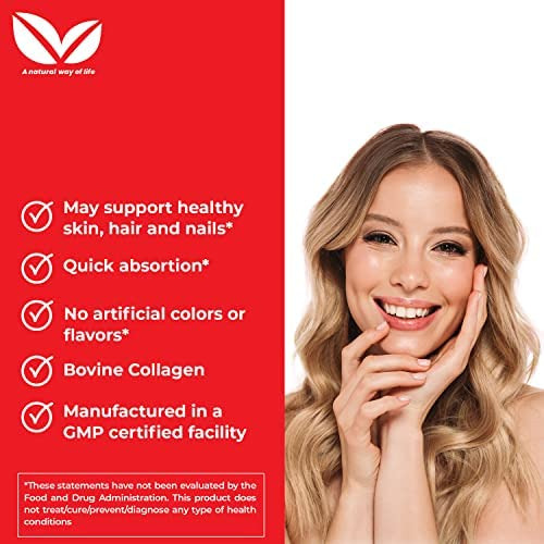 Suplementos De Colágeno Hidrolisado Full Life - Pílulas De - Imagem 3