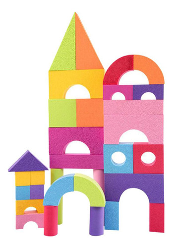 De Construção De Espuma E Segura De 50 Peças Para - Imagem 9