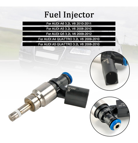 Injetor De Combustível 1 Unidade Para Audi Q5 A4 A5 A6 3,2 L - Imagem 6