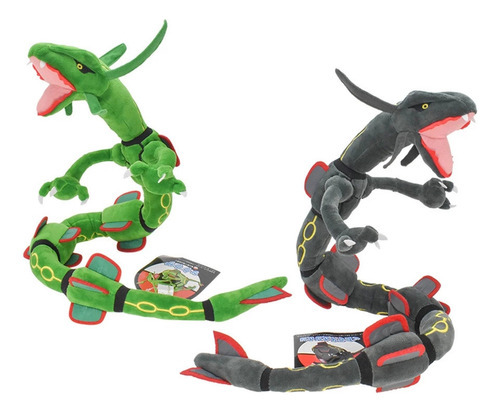 Brinquedo De Pelúcia Pokémon Dragon De 2 Estilos Mega Rayqua