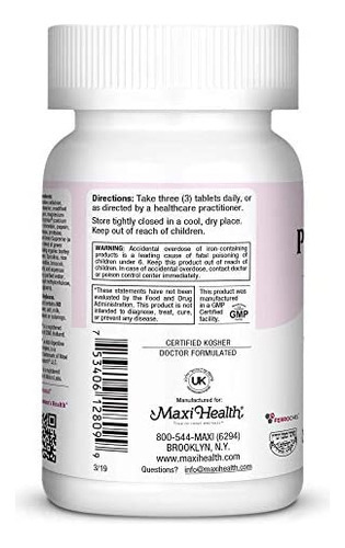 Maxi Health, Maxi Pré-natal, 90 Unidades (pacote Com 1) - Imagem 4