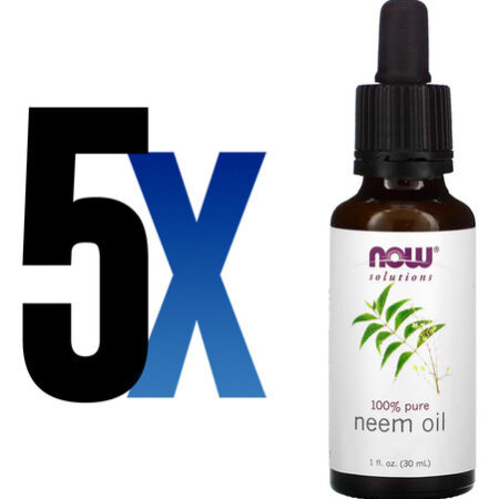 Óleo De Neem Now Foods 100% Pure 30ml Importado 5un - Imagem 2