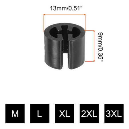 Marcador De Cabide De Tamanho 180 Preto Para Haste De 3,5 Mm - Imagem 4