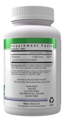 Foodsplus Picolinato De Cromo 1.000 Mcg - Imagem 2