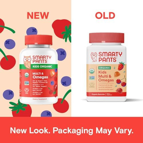 Gomas Multivitamínicas Infantis Orgânicas Smartypants: Ômega - Imagem 2
