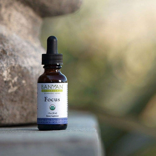 Extrato Líquido De Foco Orgânico De Banyan Botanicals, Fórmu - Imagem 4