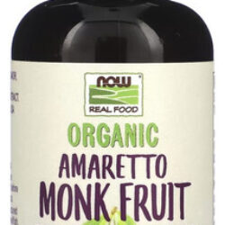 Monk Fruit Amaretto Now Foods Fruta Monge 53ml Importado
