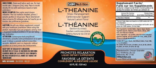 Gotas Líquidas De L-teanina Sbr Nutrition | Totalmente Natur - Imagem 8