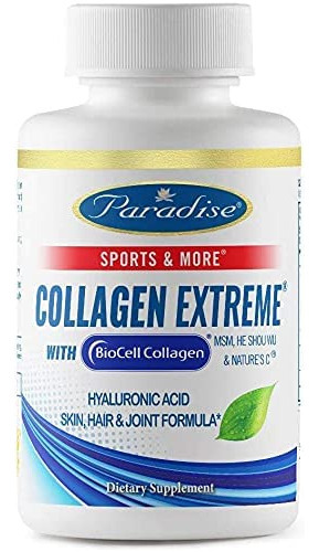 Paradise Herbs Collagen Extreme Com Biocell Collagen, Ácido