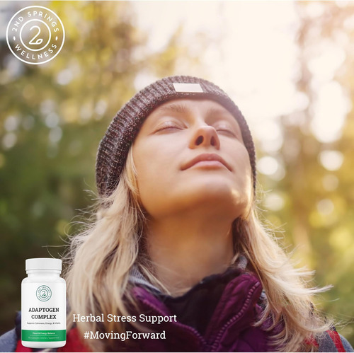 2nd Springs Adaptogen Complex Booster De Calma, Energia E Vi - Imagem 4