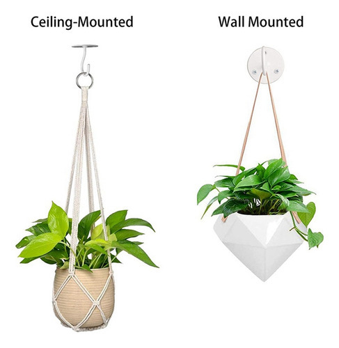 Ganchos De Teto Para Pendurar Plantas, Suporte De Parede Pes - Imagem 2