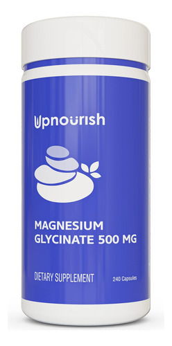 Cápsulas De Glicinato De Magnésio Quelado 500mg - Quelato D