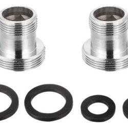 2 Adaptadores De Torneira Aeradora De Rosca Macho 16x6mm A 2