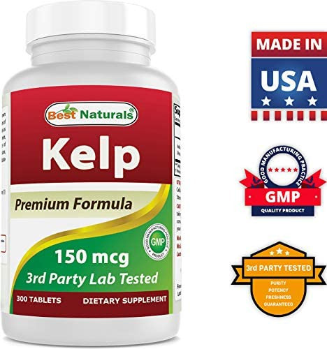 Melhor Suplemento Natural De Algas, Comprimido De 150 Mcg, - Imagem 5