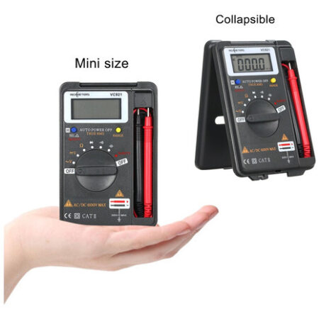 Richmeters Handheld Mini Multímetro Digital Multifunções - Imagem 4