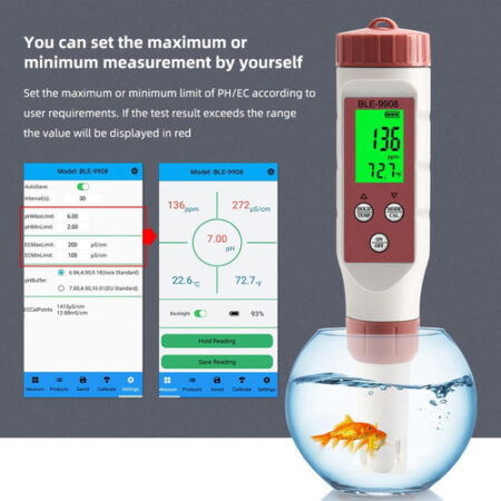 ! Medidor De Qualidade Da Agua Ec Oxigênio Dissolvido Tds - Imagem 5