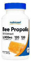 Suplemento Dietético Nutricost Bee Propolis 10:1 Extract 500 - Imagem 2
