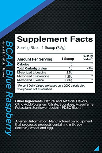 R1 Bcaa 30 Serv Framboesa Azul, 217g - Imagem 2