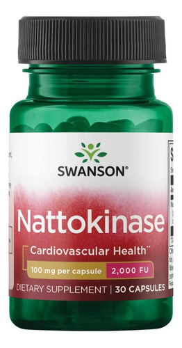 Swanson Nattokinase 2000 Unidades Fibrinolíticas 100 Miligra