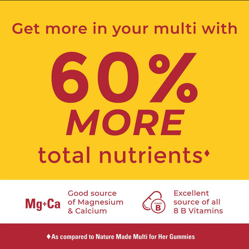 Gomas Multivitamínicas Avançadas Da Nature Made Para Ela Com - Imagem 2