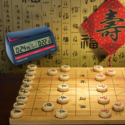 Torneio Digital Portátil Relógio De Xadrez Jogo Timer Board - Imagem 3