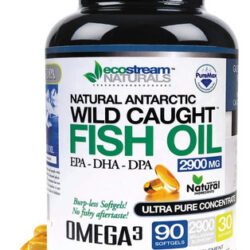 Óleo De Peixe Ecostream Naturals Wild Caught Omega 3 Dpa-epa