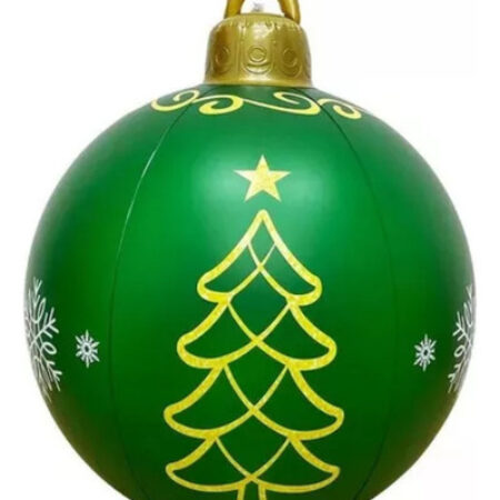 Bola Inflável Do Decoração Do Pvc Do Natal Gigante 80cm - Imagem 12