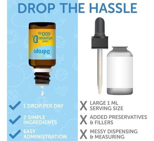 Ddrops Organic Baby 400 Iu 90 Gotas - Líquido Diário De Vita - Imagem 6