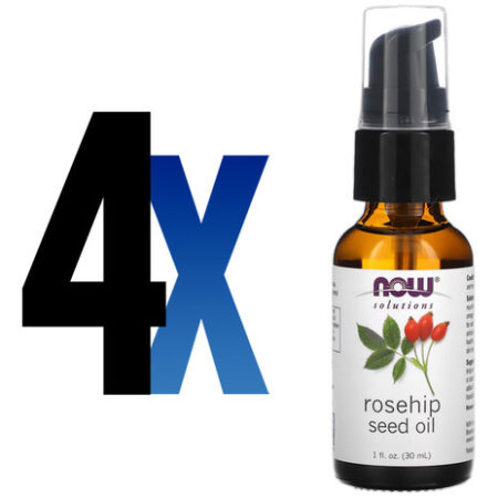 Óleo De Semente Rosa Mosqueta Now Foods 30ml Importado 4un - Imagem 2
