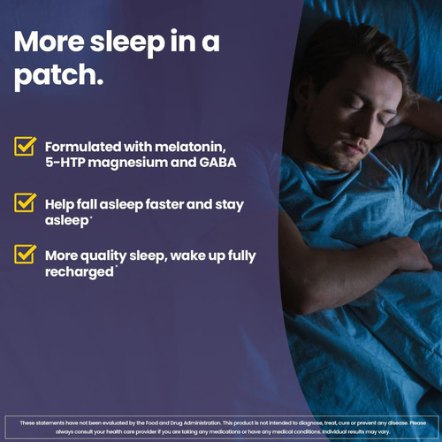 Adesivo De Sono Veru Wellness | Patch Para Dormir | Adesivo - Imagem 4