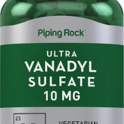 Sulfato De Vanadil De Rocha De Tubulação | 10mg | 240 Compri